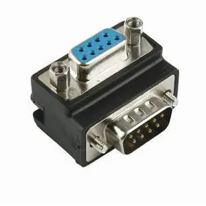 1pcs VGA 15 Pin Male Plug To Female Jack Gender Changer Conversion Adapter Right Angle HD15 Computer Monitor Video Connector 1pcs VGA 15 Pin Male Plug To Female Jack Gender Changer Conversion Adapter Right Angle HD15 Computer Monitor Video Connector