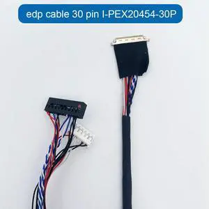 edp cable 30 pin I-PEX20454-30P with backlight terminal 0.5MM spacing edp cable 30 pin I-PEX20454-30P with backlight terminal 0.5MM spacing