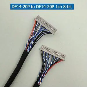 DF14-20P to DF14-20P 1ch 8-bit LVDS Cable DF14-20P to DF14-20P 1ch 8-bit LVDS Cable