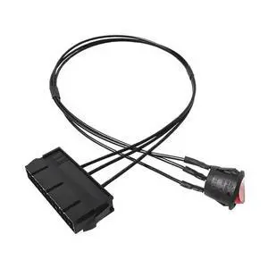 54cm Cable Copper Tin Wire 24-Pin Female ATX PSU PC Power Supply Starter Tester Start Up Jumper with ON/OFF Switch 54cm Cable Copper Tin Wire 24-Pin Female ATX PSU PC Power Supply Starter Tester Start Up Jumper with ON/OFF Switch