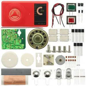 1 Set 7 Tube AM Radio Electronic DIY Kit Electronic Learning Kit DIY HX108-2 1 Set 7 Tube AM Radio Electronic DIY Kit Electronic Learning Kit DIY HX108-2