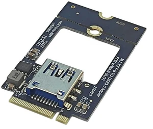 Laptop M.2 B-Key To Bluetooth Network USB 3.0 SSD NGFF 3042/52 Converter M.2 Key-B To USB3.0 Adapter for WWAN Slot Laptop M.2 B-Key To Bluetooth Network USB 3.0 SSD NGFF 3042/52 Converter M.2 Key-B To USB3.0 Adapter for WWAN Slot