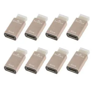 YM-8X Lock Screen Signal Holder HDMI2.0 Virtual Adapter EDID DDC Dummy Plug For Display Emulator Up To 3840X2160 YM-8X Lock Screen Signal Holder HDMI2.0 Virtual Adapter EDID DDC Dummy Plug For Display Emulator Up To 3840X2160