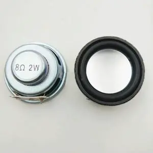 8Ohm 2W speaker 36mm diameter 2pcs for audio mini toy 8Ohm 2W speaker 36mm diameter 2pcs for audio mini toy
