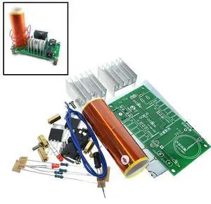 DIY electronic kit Tesla coil generator kit 15W for Plasma horn speaker DIY soldering project kit for learning DIY electronic kit Tesla coil generator kit 15W for Plasma horn speaker DIY soldering project kit for learning