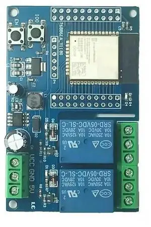 ESP32 Development Board 2channel Relay Module DC 5-60V ESP32 Development Board 2channel Relay Module DC 5-60V