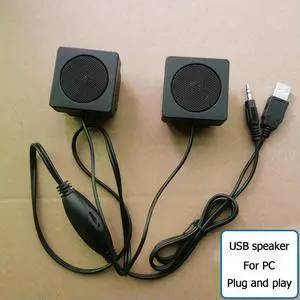 USB speakers for pc 4747 iron netting double-sided tape type plug and play USB speakers for pc 4747 iron netting double-sided tape type plug and play
