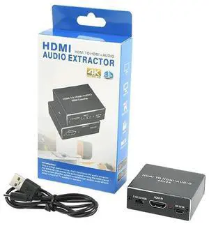 4K X 2K Video Audio Extractor HDMI-Compatible To 3.5MM Audio Converter SPDIF Optical TOSLINK Stereo Out Splitter Adapter 4K X 2K Video Audio Extractor HDMI-Compatible To 3.5MM Audio Converter SPDIF Optical TOSLINK Stereo Out Splitter Adapter