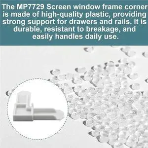 MP7729 Screen Frame Corner 5/16 In X 3/4 In 50 Pack For Window/Door For Sliding/Casement For Window Corners MP7729 Screen Frame Corner 5/16 In X 3/4 In 50 Pack For Window/Door For Sliding/Casement For Window Corners