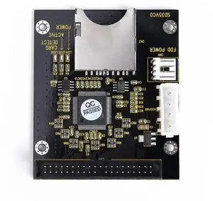 5V SD Card module To IDE3.5 40 Pin Disk Drive Adapter Board Riser Card Capacity Supports Up To 128GB SDXD Card 1309 Chip ATA IDE 5V SD Card module To IDE3.5 40 Pin Disk Drive Adapter Board Riser Card Capacity Supports Up To 128GB SDXD Card 1309 Chip ATA IDE