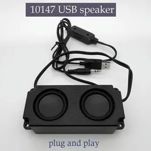 10147 USB speasker for PC 3.5mm audio in with sound card plug and play 10147 USB speasker for PC 3.5mm audio in with sound card plug and play