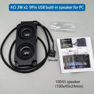 9P USB speaker 3W x2 Dual Channel Speaker with Sound Card plug and play for Desktop computer 9P USB speaker 3W x2 Dual Channel Speaker with Sound Card plug and play for Desktop computer