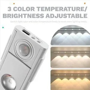 Cat Eye Cabinet Lights Human Body Induction Lamp 3 Colors Adjust Brightness LED Lights Decorate for Kitchen Room Aisle,E Cat Eye Cabinet Lights Human Body Induction Lamp 3 Colors Adjust Brightness LED Lights Decorate for Kitchen Room Aisle,E