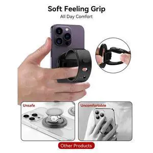 Magnetic Phone Holder Stand with Silicone Strap Strong Magnets for Pram Golf Cart Universal for phone Magnetic Phone Holder Stand with Silicone Strap Strong Magnets for Pram Golf Cart Universal for phone