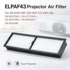 Projector Air Filter Unit ELPAF43 Compatible With EB-G Series EB-G6570WU EB-G6770WU EB-G6970WU EB-G6050W EB-G6250W Replaceme Projector Air Filter Unit ELPAF43 Compatible With EB-G Series EB-G6570WU EB-G6770WU EB-G6970WU EB-G6050W EB-G6250W Replaceme
