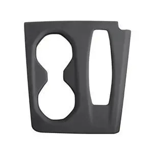 Shift Panel Frame Central Control Cup Holder Trim Frame PU Leather Protector Panel Lid For Audi Q5 2026 Shift Panel Frame Central Control Cup Holder Trim Frame PU Leather Protector Panel Lid For Audi Q5 2026