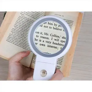 30X40X Foldable Handheld Magnifying Lenses 18LED Illuminated Lighted Magnifier for Seniors Reading,Close Work,Coins 30X40X Foldable Handheld Magnifying Lenses 18LED Illuminated Lighted Magnifier for Seniors Reading,Close Work,Coins