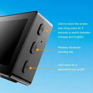 Mini Selfie Vlog Monitor Mobile Screen phone Rear Camera with Version Projection Remote Photography Mini Selfie Vlog Monitor Mobile Screen phone Rear Camera with Version Projection Remote Photography