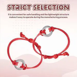 10Pack Inspirational Bracelet l Stamping Kit with Red Waxed Nylon String for Jewelry Making 10Pack Inspirational Bracelet l Stamping Kit with Red Waxed Nylon String for Jewelry Making