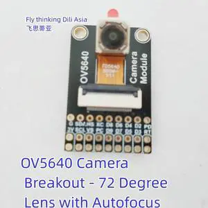 5840 OV5640 Camera Breakout - 72 Degree Lens with Autofocus 5840 OV5640 Camera Breakout - 72 Degree Lens with Autofocus