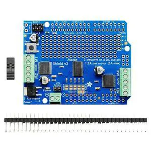For Adafruit 1438 Motor Shield For Kit- For Controls 4 DC Motors, 2 Steppers, 16 Servos- Robotics DIY For Adafruit 1438 Motor Shield For Kit- For Controls 4 DC Motors, 2 Steppers, 16 Servos- Robotics DIY