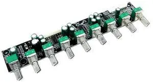 DLHiFi 7.1 Preamplifier Tone Amplifier Board DC Power Independent Volume Adjustment Bass Frequency Adjustment Automatic Mute DLHiFi 7.1 Preamplifier Tone Amplifier Board DC Power Independent Volume Adjustment Bass Frequency Adjustment Automatic Mute