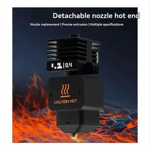 For H2D Hotend Kit Quick Swap Design 0.2mm Nozzles for A1 Series 3D Printer Accessories For H2D Hotend Kit Quick Swap Design 0.2mm Nozzles for A1 Series 3D Printer Accessories