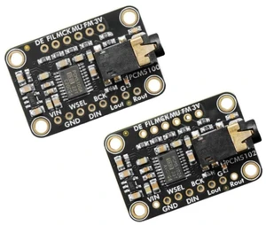 PCM5100/PCM5102 module I2S DAC with Line Level Output-100dB / 112dBSNR PCM5100/PCM5102 module I2S DAC with Line Level Output-100dB / 112dBSNR