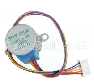 10Pcs/Lot ULN2003 5V 4-phase 5-wire Stepper Motor Gear Motor 28BYJ-48-5V,Micro Mini Electric Step Motor for PIC 51 AVR 10Pcs/Lot ULN2003 5V 4-phase 5-wire Stepper Motor Gear Motor 28BYJ-48-5V,Micro Mini Electric Step Motor for PIC 51 AVR