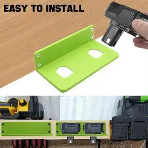 3pcs Wall Mount and Tool Holder for Ryobi 12-18V Lithium Power Tool Drill Hangers Shelf Tool 3pcs Wall Mount and Tool Holder for Ryobi 12-18V Lithium Power Tool Drill Hangers Shelf Tool