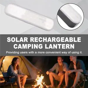 Solar Rechargeable Camping Lantern 3600mAh Power Bank 3 Light Modes LED Lantern Tent Light Powerful Work Lamp Garage Solar Rechargeable Camping Lantern 3600mAh Power Bank 3 Light Modes LED Lantern Tent Light Powerful Work Lamp Garage
