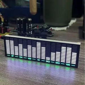 1PCS LED Sound-controlled Music Spectrum Display Pickup Ambient Light Atmospheric Rhythm Light Module Board 1PCS LED Sound-controlled Music Spectrum Display Pickup Ambient Light Atmospheric Rhythm Light Module Board