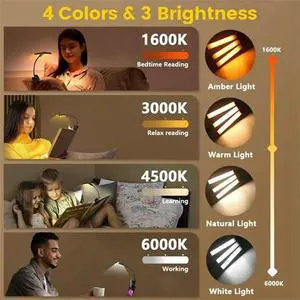 USB Rechargeable LED Clip Book Light Mini Book Read Night Light Kids Child Desktop Reading Book Lamp USB Rechargeable LED Clip Book Light Mini Book Read Night Light Kids Child Desktop Reading Book Lamp