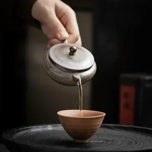 100ML Old Rock Mud Flat Teapot Chinese Retro Ceramic Tea Brewing Tea Pot Teapot Ball Hole Filter Tea Kettle Tea Ceremony 100ML Old Rock Mud Flat Teapot Chinese Retro Ceramic Tea Brewing Tea Pot Teapot Ball Hole Filter Tea Kettle Tea Ceremony