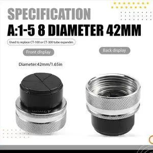 Sturdy Carbon Steel Material 42MM Irreplaceable Expander Head Suitable for CT-100 or CT-300 Tube Expander,A Sturdy Carbon Steel Material 42MM Irreplaceable Expander Head Suitable for CT-100 or CT-300 Tube Expander,A