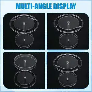 Acrylic Glasses Display Stand Sunglasses Holder 360-Degree Rotating Acrylic Sunglasses Holder Stand for Desktop Acrylic Glasses Display Stand Sunglasses Holder 360-Degree Rotating Acrylic Sunglasses Holder Stand for Desktop