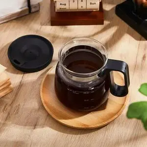 16 Oz Glass Coffee Mug Mini Coffee Pot Mug with Spill Proof Lid, Heatproof Large Capacity, Modern Coffee Mugs 16 Oz Glass Coffee Mug Mini Coffee Pot Mug with Spill Proof Lid, Heatproof Large Capacity, Modern Coffee Mugs