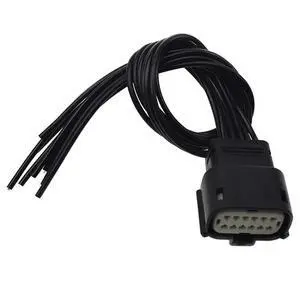 Fit For Dodge Ram 2500 Black Car Headlight Connector Plug Harness 68364272AA Pigtail Fit For Dodge Ram 2500 Black Car Headlight Connector Plug Harness 68364272AA Pigtail
