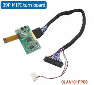 CLAA101FP08 39Pin turn lvds board with lvds cable CLAA101FP08 39Pin turn lvds board with lvds cable