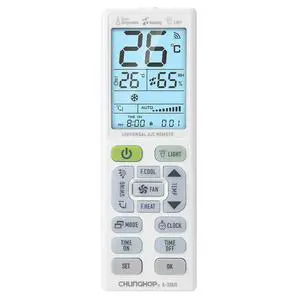 CHUNGHOP K-3302E Universal Air Conditioner Remote Control with Torch and LCD Backlight CHUNGHOP K-3302E Universal Air Conditioner Remote Control with Torch and LCD Backlight