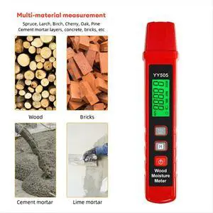 Cross-Border Digital Display Handheld Wood Moisture Detector Pine Wood Cement Mortar Gypsum Moisture Detector Cross-Border Digital Display Handheld Wood Moisture Detector Pine Wood Cement Mortar Gypsum Moisture Detector