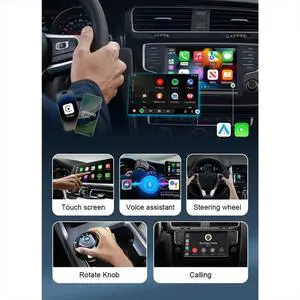 2-in-1 CarPlay Adapter CarPlay Mini Box for Android Auto Dongle for Audi and Volkswagen Car Radios 2-in-1 CarPlay Adapter CarPlay Mini Box for Android Auto Dongle for Audi and Volkswagen Car Radios