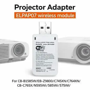 Projector Adapter ELPAP07 module For CB-B1585W/EB-Z9800/C745XN/C764XN/CB-C765X/N595Wi/585Wi/575Wi/CE260Wi/ Projector Adapter ELPAP07 module For CB-B1585W/EB-Z9800/C745XN/C764XN/CB-C765X/N595Wi/585Wi/575Wi/CE260Wi/