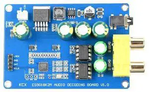 ES9018K2M Audiophile Grade I2S Hi-Fi Audio DAC Decoder Board ES9018K2M Audiophile Grade I2S Hi-Fi Audio DAC Decoder Board