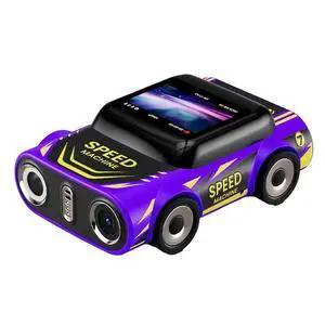 Mini Keychain Camera 2K HD Video Recorder 130 Degree Wide Angle Built In Flash Auto Focus Purpler Mini Keychain Camera 2K HD Video Recorder 130 Degree Wide Angle Built In Flash Auto Focus Purpler