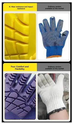 TPE Cut-Resistant Gloves Thickened for Heavy-Duty Impact Protection for Mining Sites and Heavy Machinery Operations TPE Cut-Resistant Gloves Thickened for Heavy-Duty Impact Protection for Mining Sites and Heavy Machinery Operations