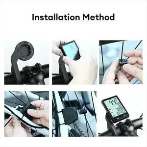 Large Screen Bicycle Computer Bike Computer Waterproof Speedometer Odometer Cycling Stopwatch with LCD Large Screen Bicycle Computer Bike Computer Waterproof Speedometer Odometer Cycling Stopwatch with LCD