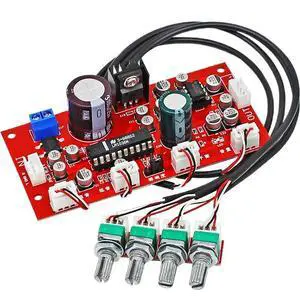 HiFi Audio Amplifier Preamplifier Board Tone Board Front Board High and Low Balance Adjustment Amplifier Module HiFi Audio Amplifier Preamplifier Board Tone Board Front Board High and Low Balance Adjustment Amplifier Module