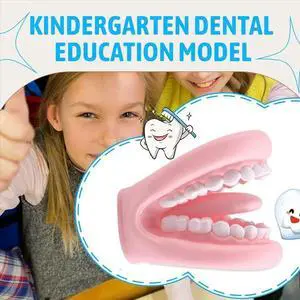 Mouth Puppet with Tongue Teeth Mouth Hand Puppet Dental Mouth Model with Toothbrush for Boy Girl Educational Tool Mouth Puppet with Tongue Teeth Mouth Hand Puppet Dental Mouth Model with Toothbrush for Boy Girl Educational Tool