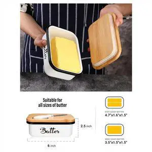 Butter Dish with Lid,Butter Dish for Countertop,l Butter Keeper with Multipurpose Butter Large Butter Container Butter Dish with Lid,Butter Dish for Countertop,l Butter Keeper with Multipurpose Butter Large Butter Container